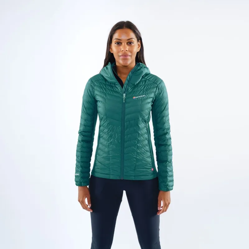 Montane Phoenix Womens Stretch Jacket in Wakame Green-5