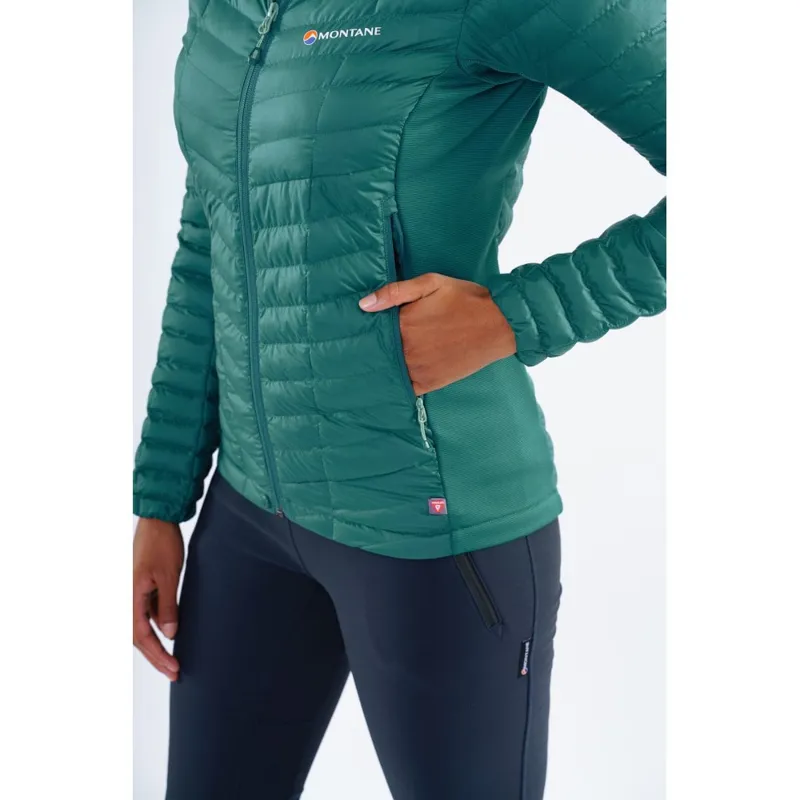 Montane Phoenix Womens Stretch Jacket in Wakame Green-1