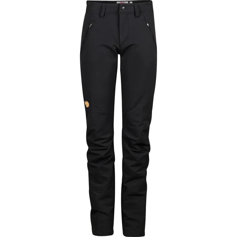 Fjallraven Oulu Womens Trousers in Black