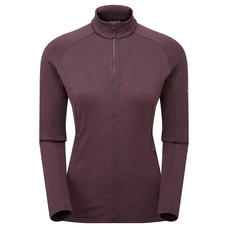 Montane Protium Women's Fleece Jacket in Mulberry