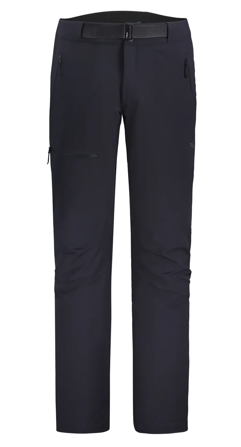 Rab Incline AS Mens Softshell Pants in Ebony