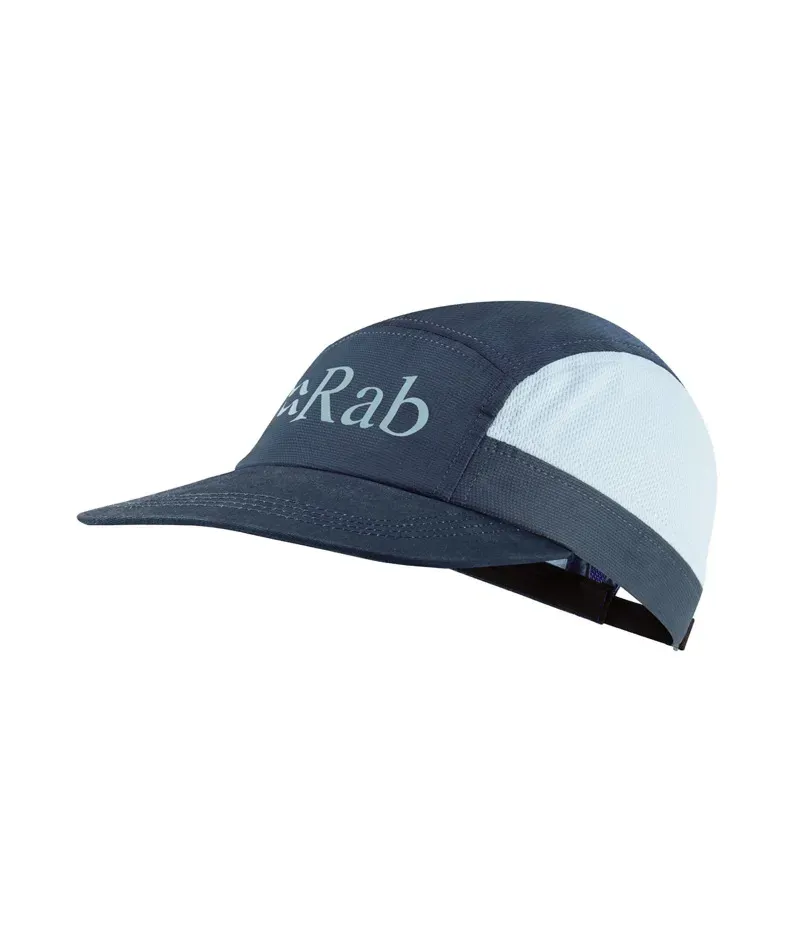 Rab Momentum 5 Panel Cap in Tempest Blue/Orion Blue/Citadel