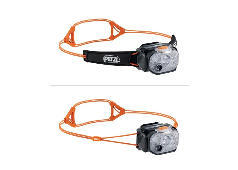 Petzl Swift RL Headtorch in Blk/Orange-6