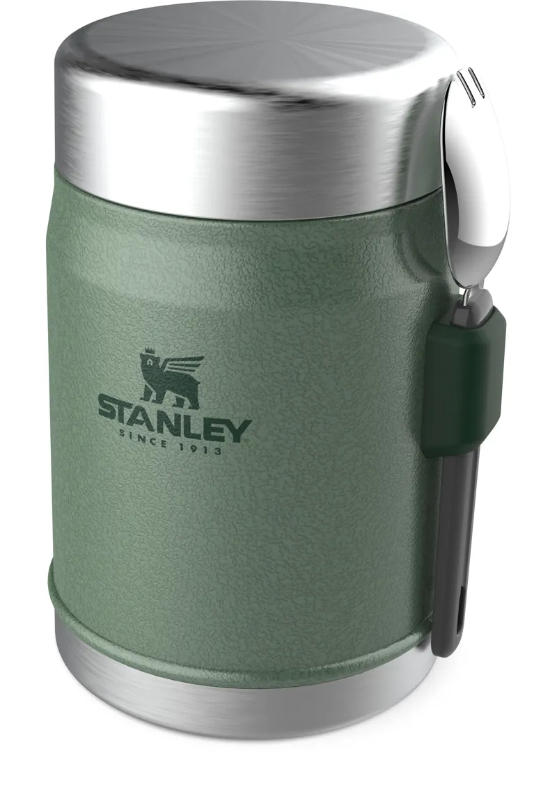 Stanley Legendary Food Jar + Spork 0.4L Hammertone Green