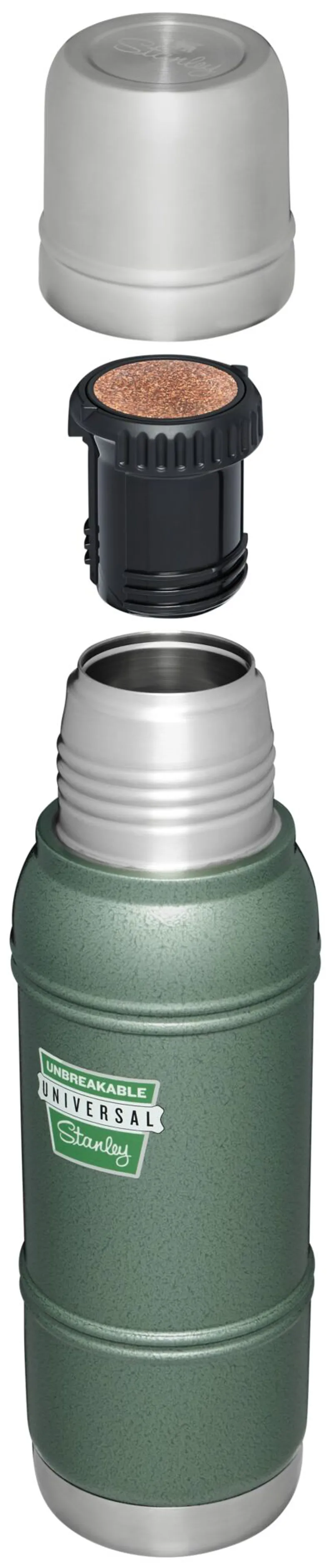 Stanley Milestone Thermal Bottle 1960 Vintage Green 1L-3