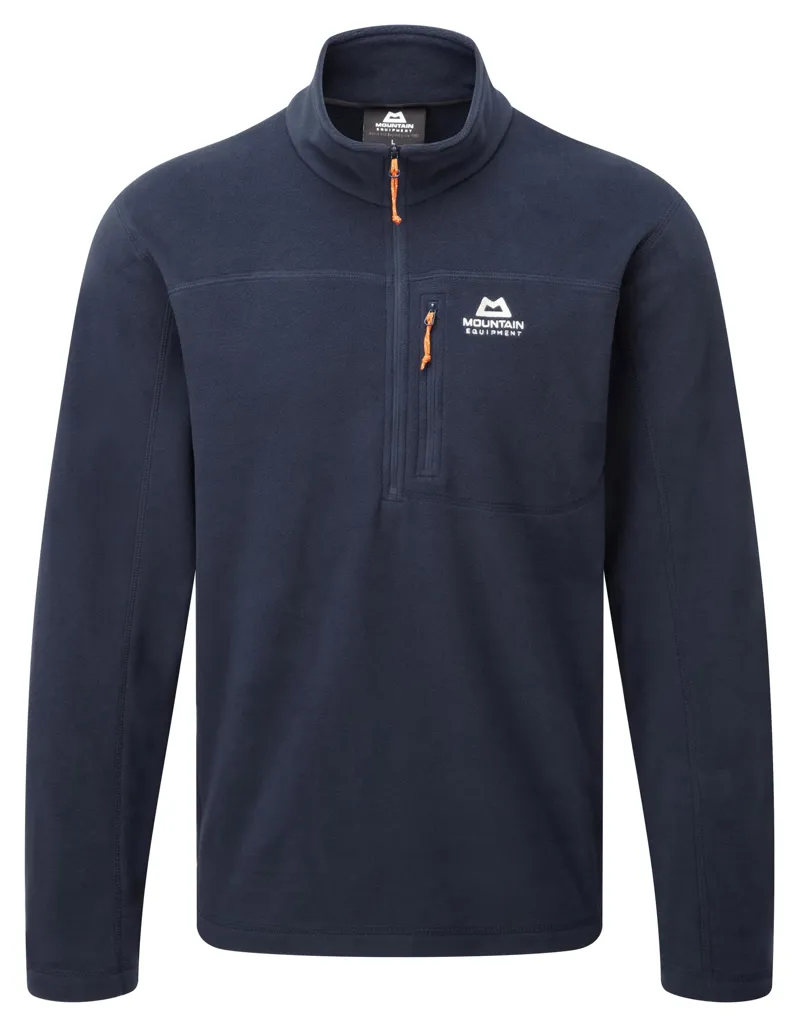 Mountain Equipment Micro Mens Fleece Zip T in  Cosmos