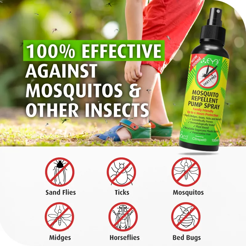 Theye Natural Mosquito and Insect Repellent Pump Spray 100ml-2