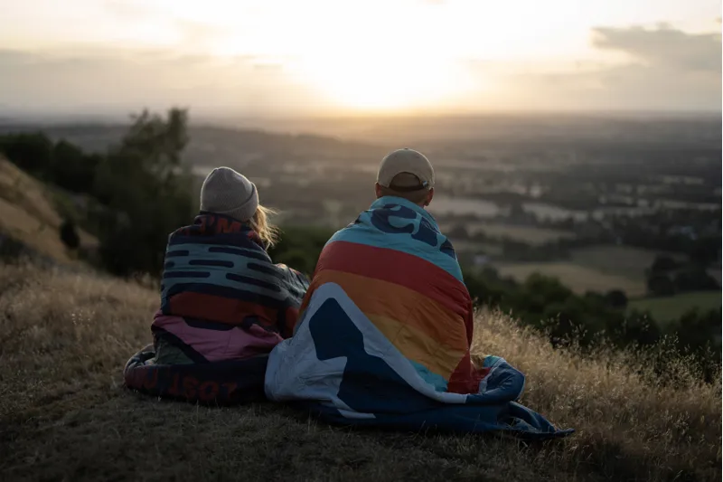 Lifeventure Sundown Berber Lined Blanket Mountain-8