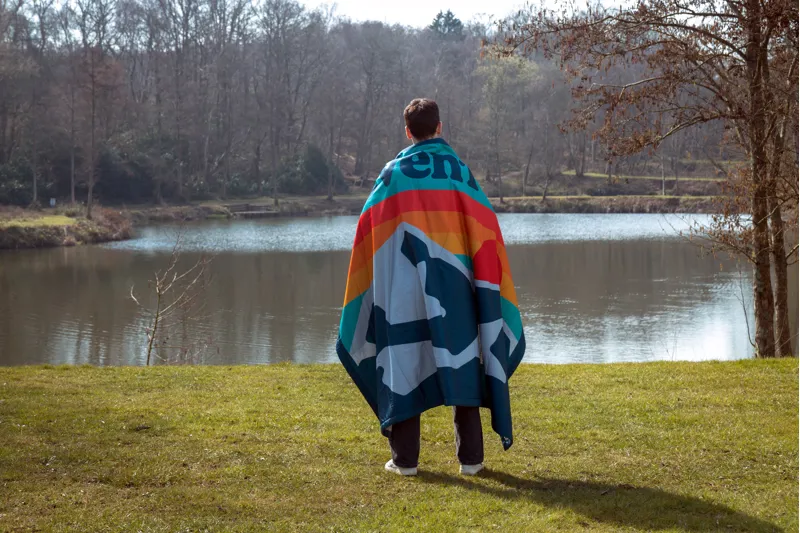 Lifeventure Sundown Berber Lined Blanket Mountain-2