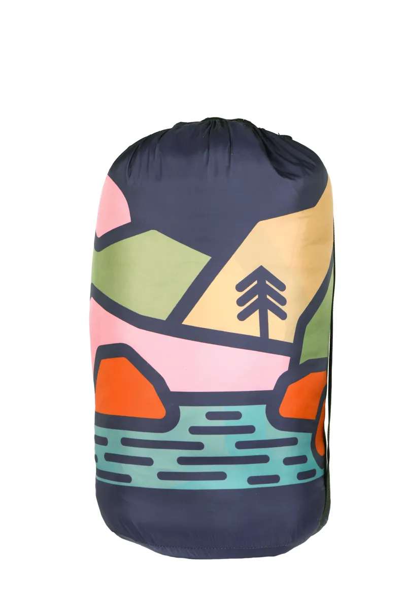 Lifeventure Sundown Berber Lined Blanket Mountain-3