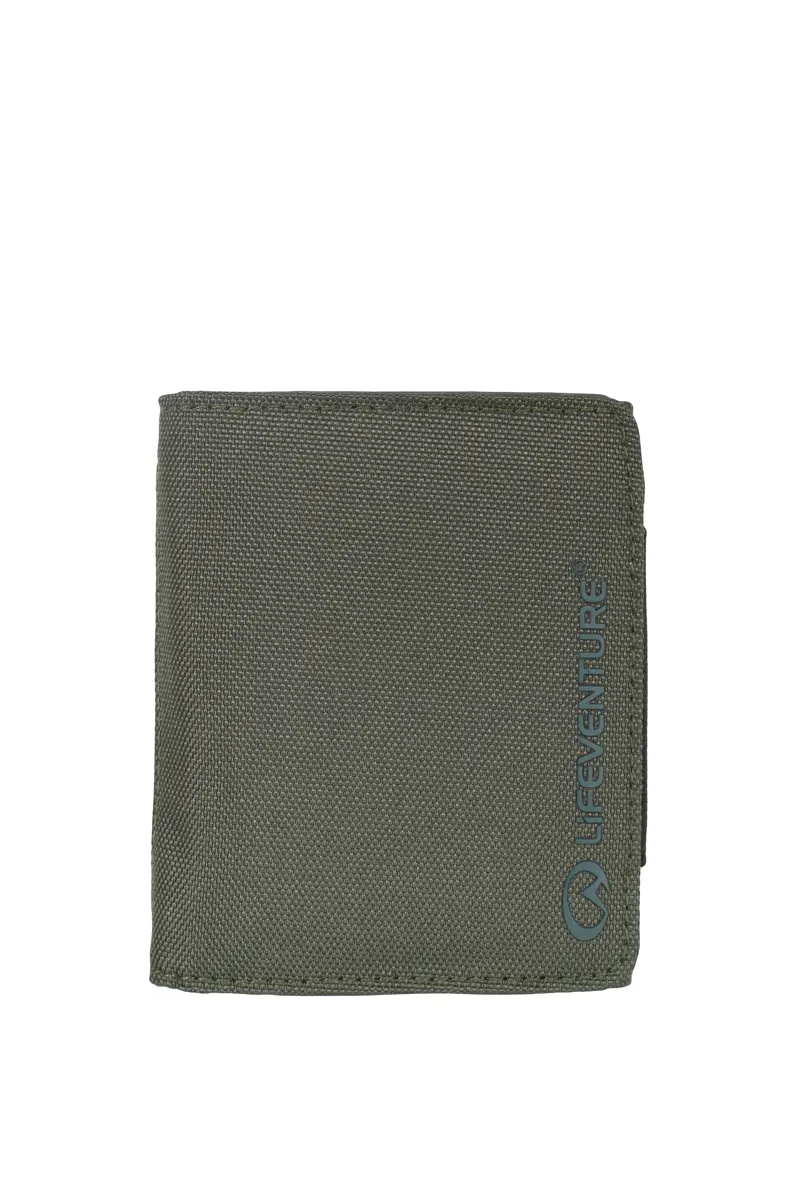 Lifeventure RFiD Wallet Recycled in Olive