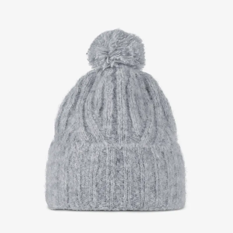 Buff Nerla Knit Beanie in Grey