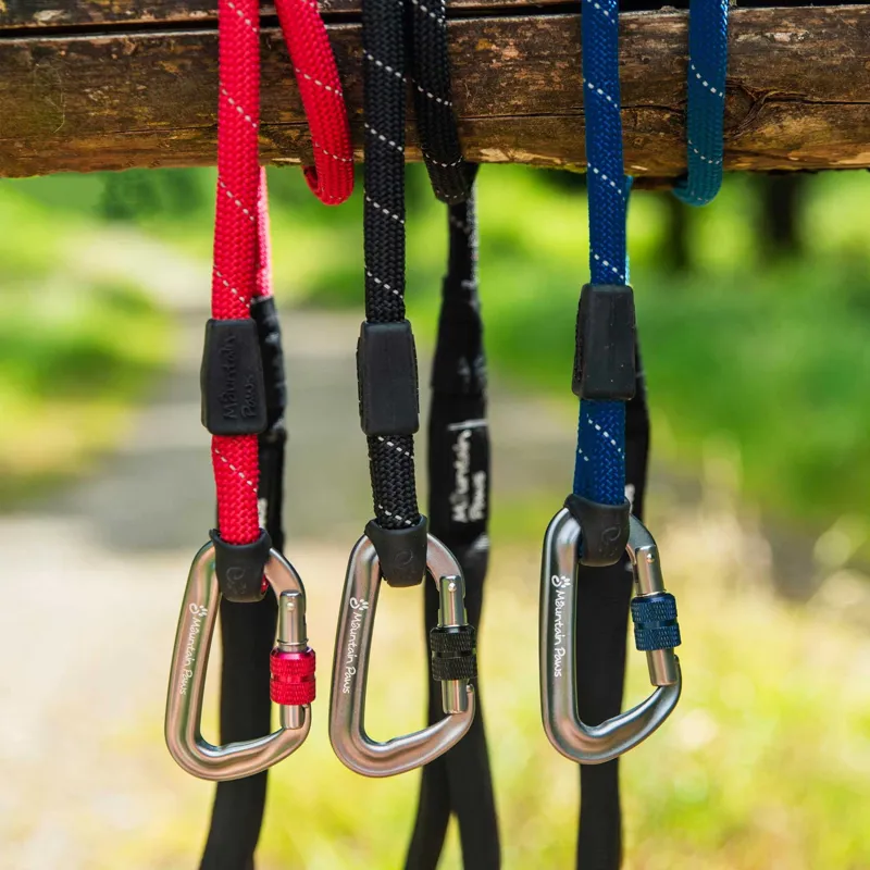 Mountain Paws Rope Dog Lead in Red