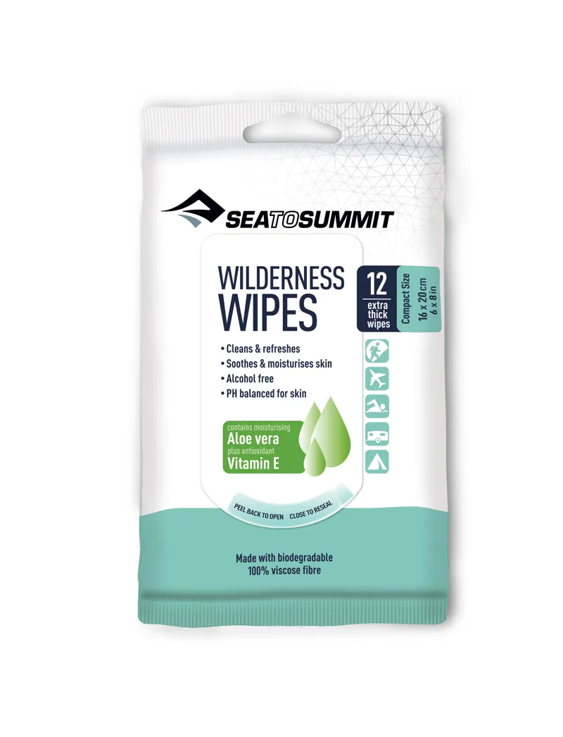 Wilderness Wipes Compact - Packet Of 12 Wipes t Applicable