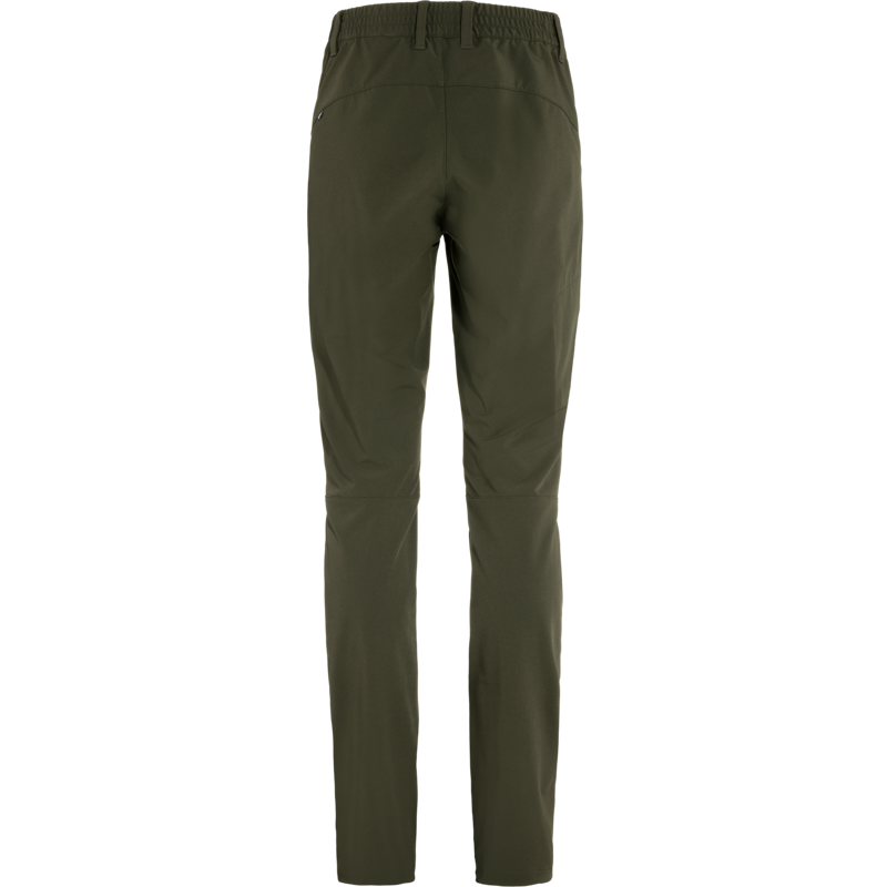 Fjallraven Abisko Trail Stretch Trousers Women in Deep Forest-1