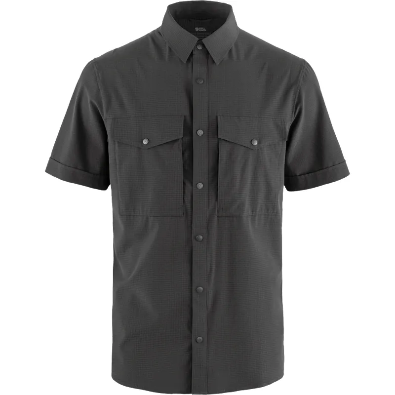 Fjallraven Abisko Trekking Shirt in Dark Grey