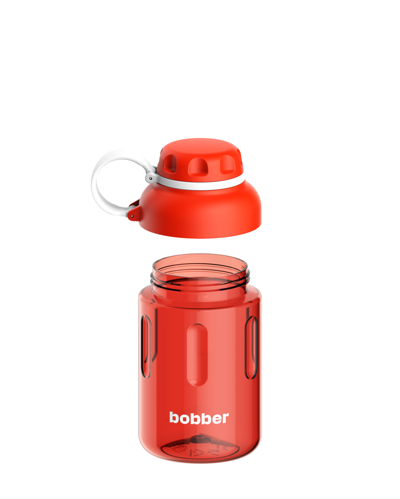 Bobber Tritan Bottle 590ml Cayenne Red-1