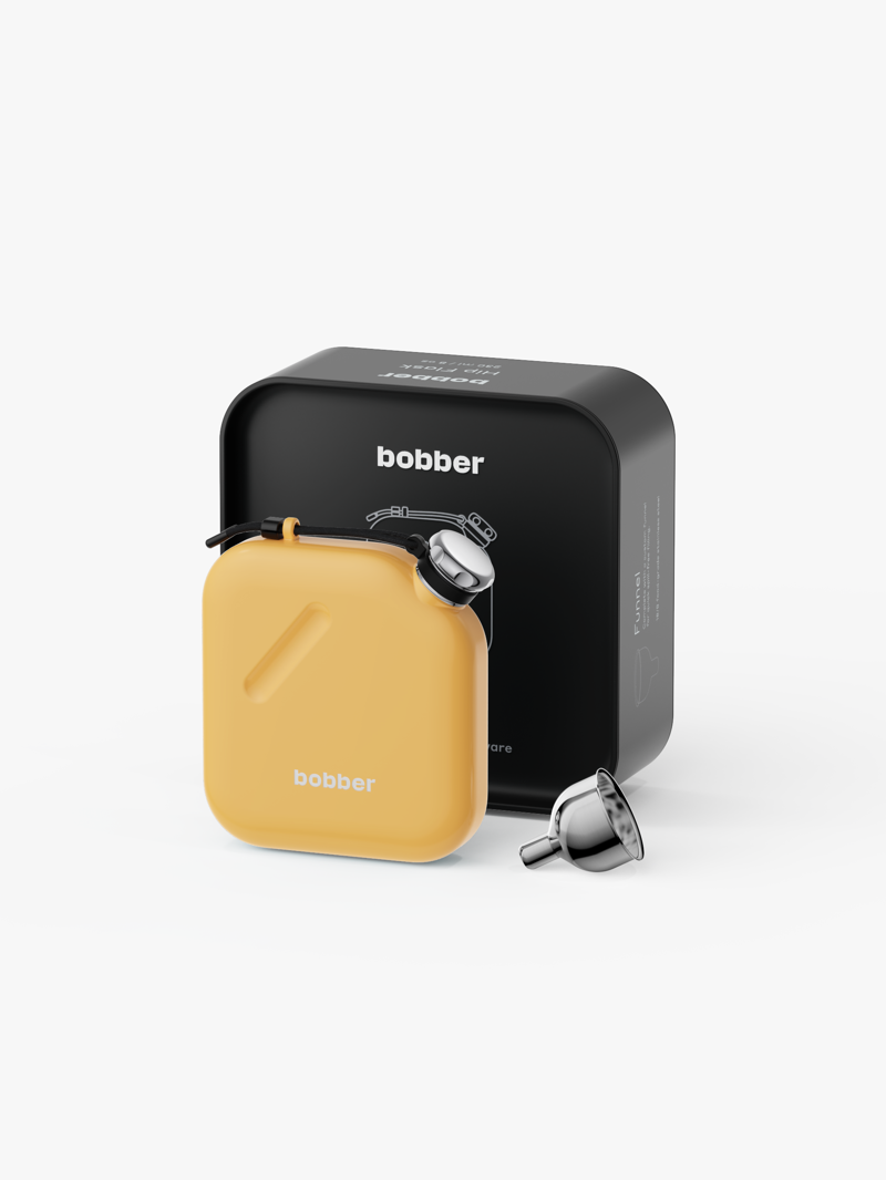 Bobber Hip Flask 230ml Ginger Tonic