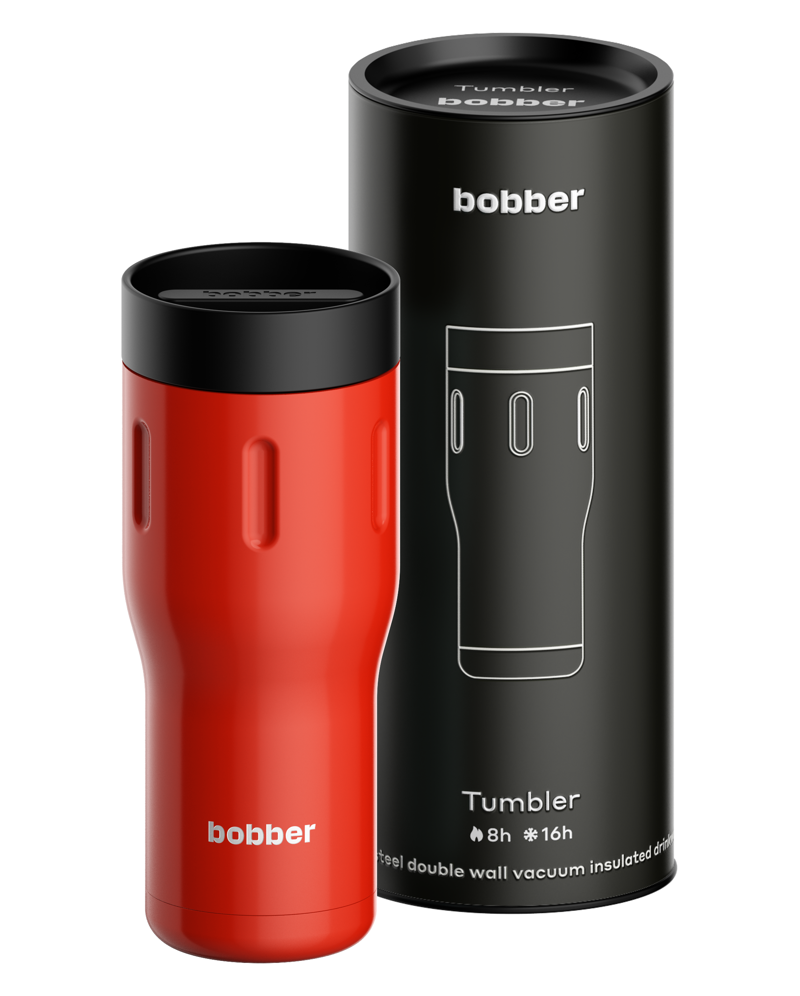 Bobber Tumbler 470ml Cayenne Red