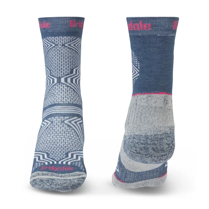 Bridgedale Socks Hike Ultra Light T2 CoolmaxPerformance Women Boot Den-1