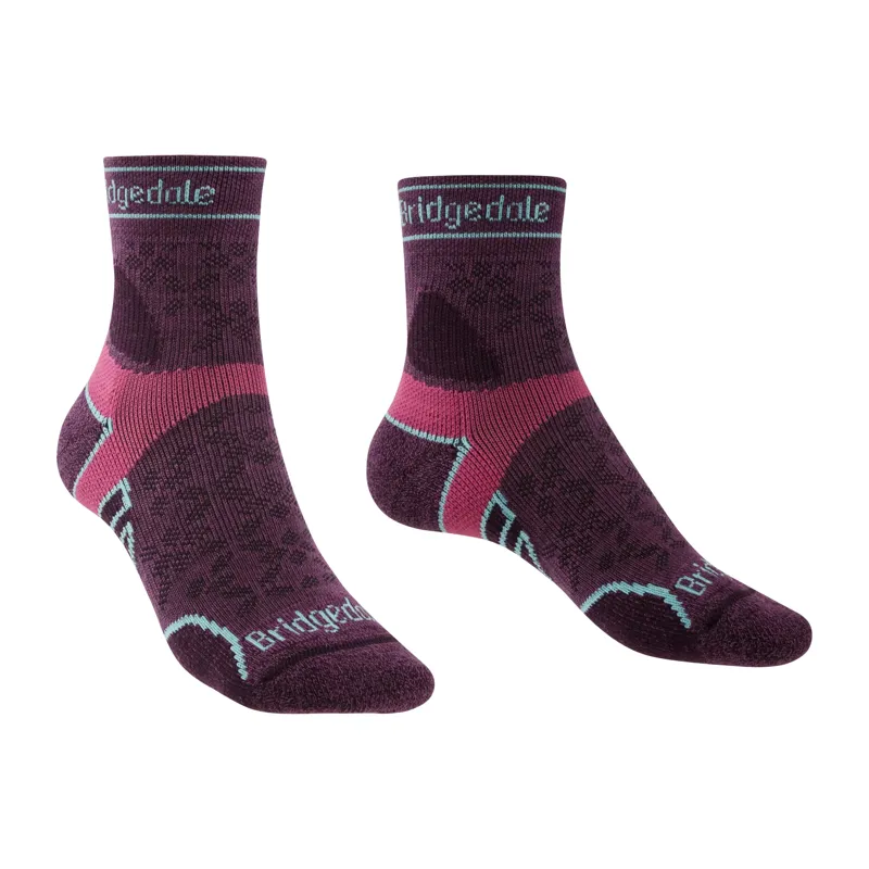 Bridgedale Trail Run Lightweight T2 Women's Merino Sport 3/4 Crew