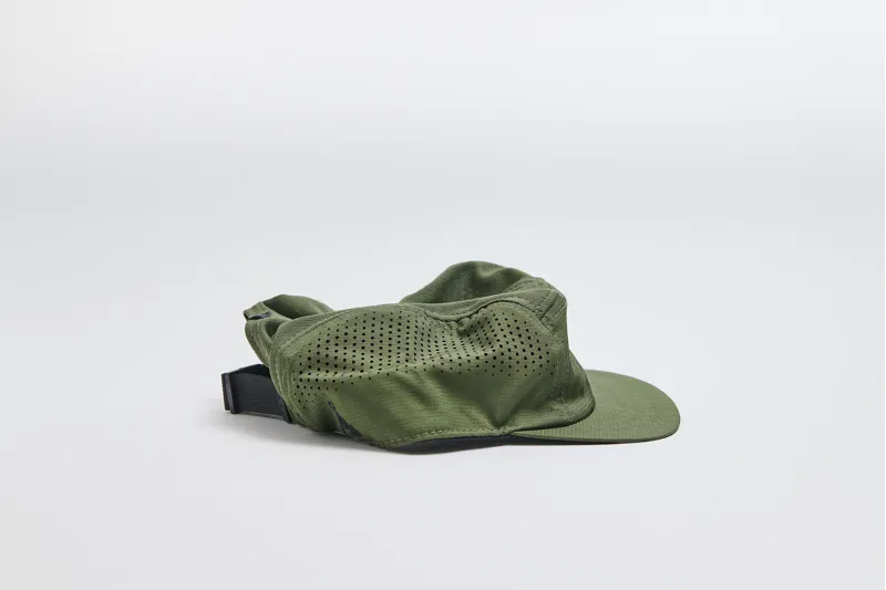 VAGA-Feather Race Cap -UtilityGreen-Black-2