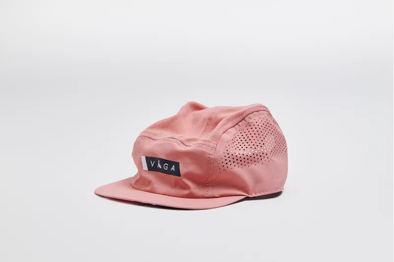 VAGA Feather Race Cap -Peach-NavyBlue