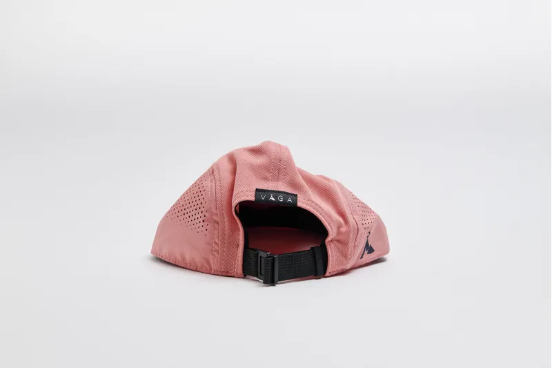VAGA Feather Race Cap -Peach-NavyBlue-3