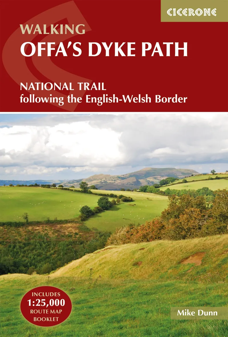 Cicerone Offa's Dyke Path Guidebook with Map