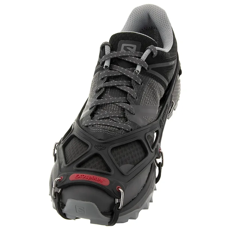 Kahtoola Exospike Footwear Traction in Black Smoke