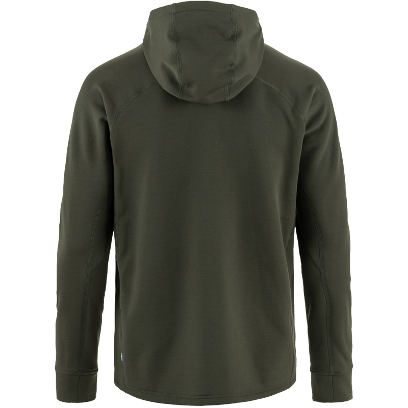 Fjallraven Expedition Fleece Hoodie in Deep Forest-1