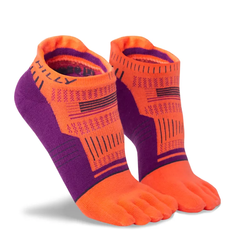 Hilly Toes Socklet Hot Coral