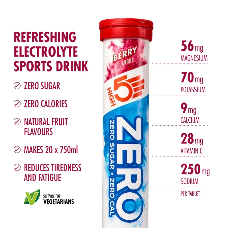 High 5 ZERO Electrolyte Tablets Berry in Purple-1