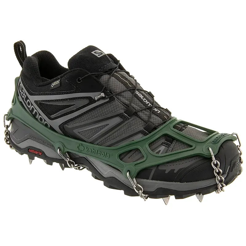 Kahtoola Microspikes Footwear Traction in Green