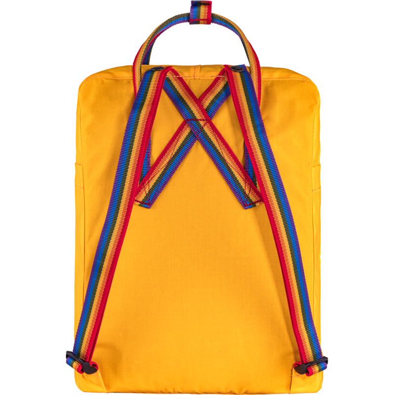 Fjällräven Kanken Rainbow Warm Yellow-1