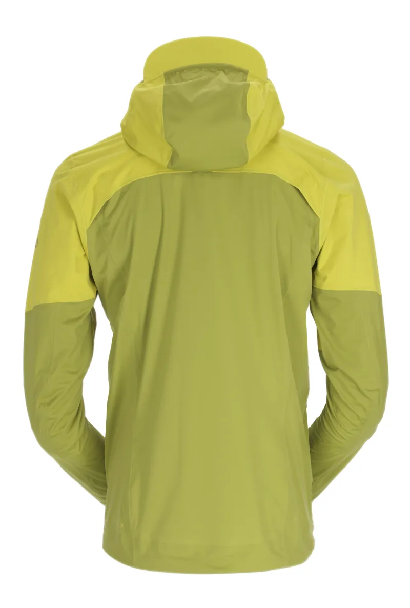 Rab Kinetic Ultra Jacket in Aspen Green/Zest-1