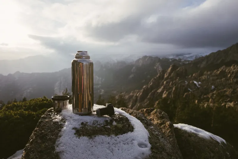 Bobber Flask 1000ml Matte Silver-4