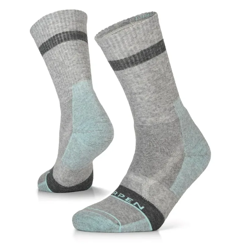 Lorpen Merino Hike Midweight Crew Women's in Granite