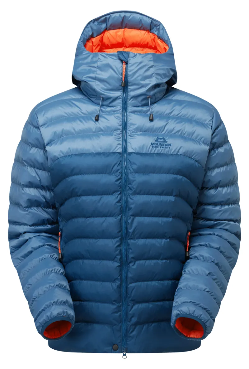 Mountain Equipment Superflux Hooded Women's Jacket in Maj/Stellar