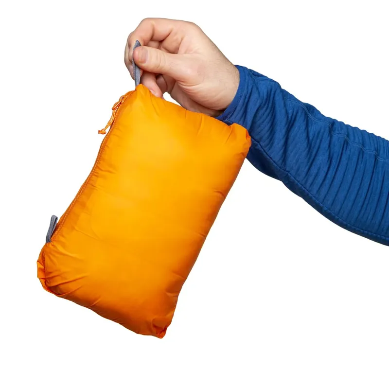 Mountain Equipment Earthrise Hooded Mens Down Jacket in Dusk Red Rock-2