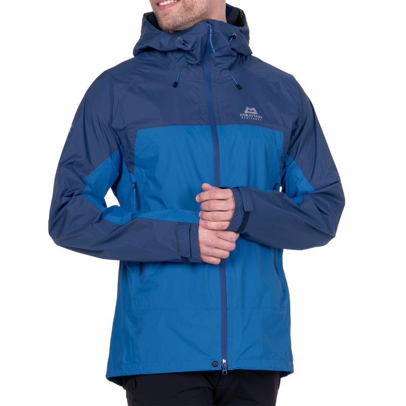 ME Mens Raintower Jacket in Atlantic/Admiral-8