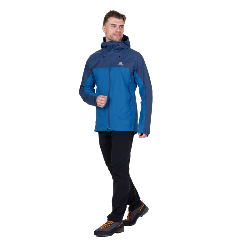 ME Mens Raintower Jacket in Atlantic/Admiral-7