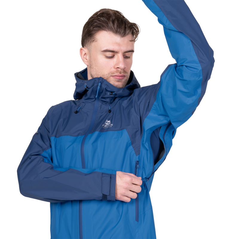 ME Mens Raintower Jacket in Atlantic/Admiral-5
