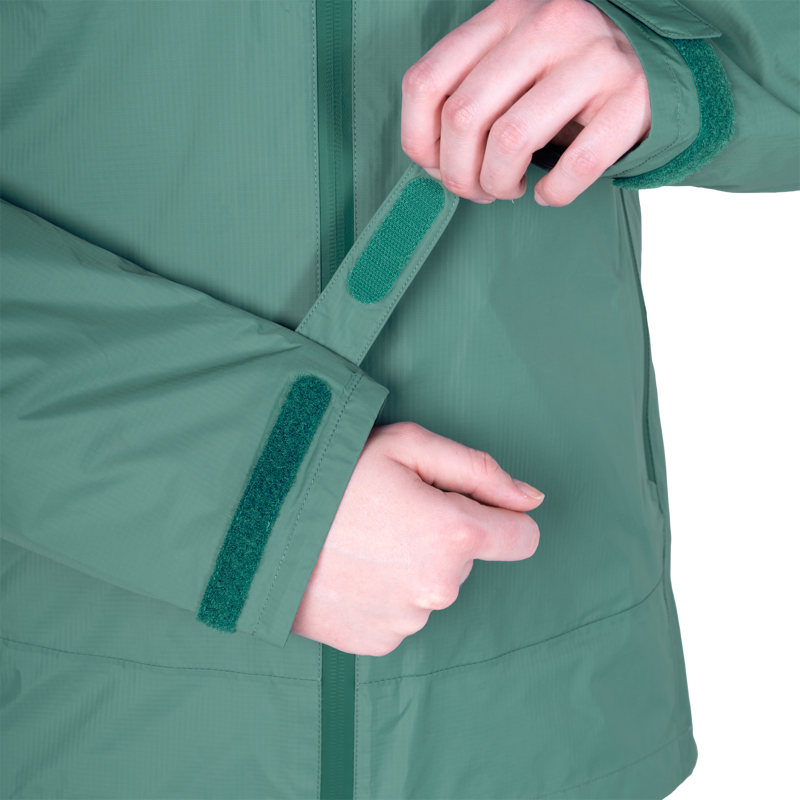 ME Women's Raintower Jacket in Sea Pine-9