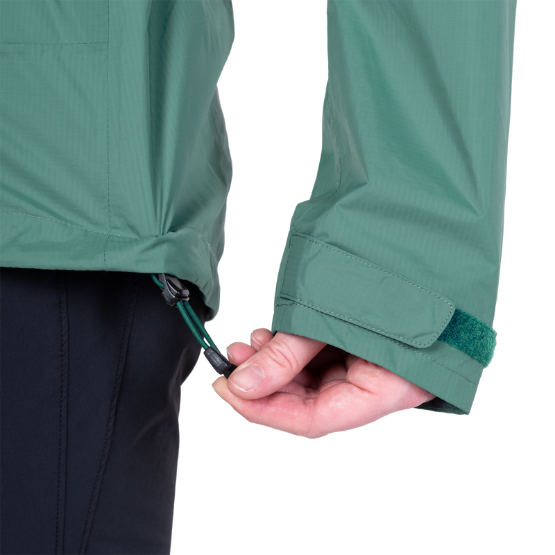 ME Women's Raintower Jacket in Sea Pine-8