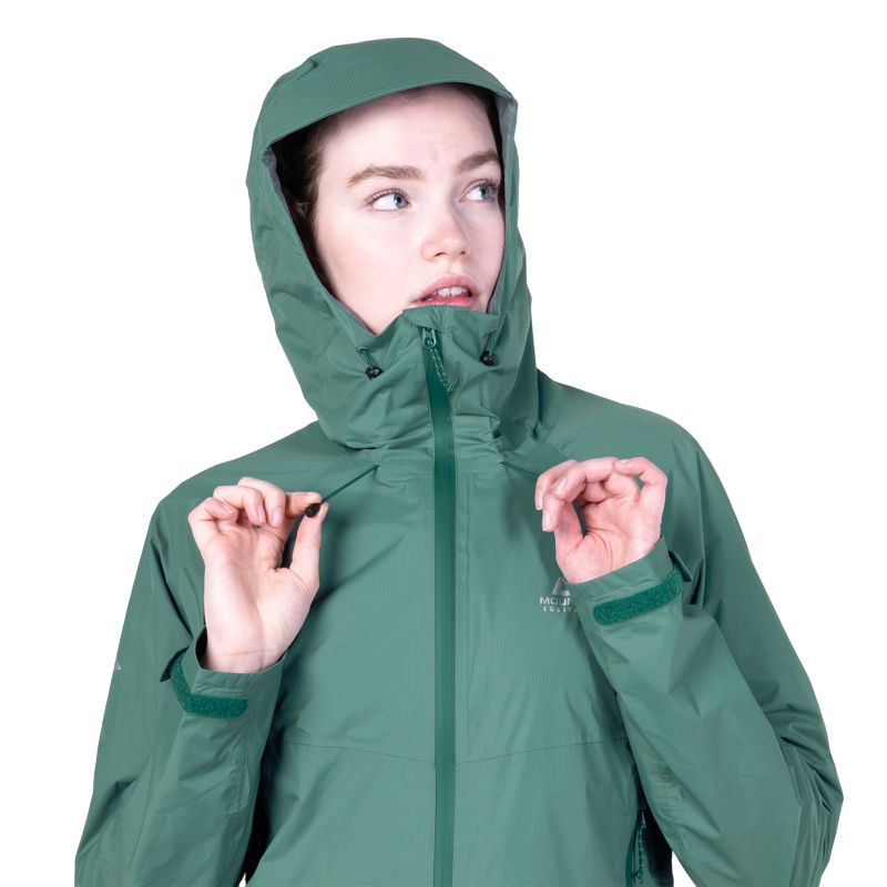 ME Women's Raintower Jacket in Sea Pine-6