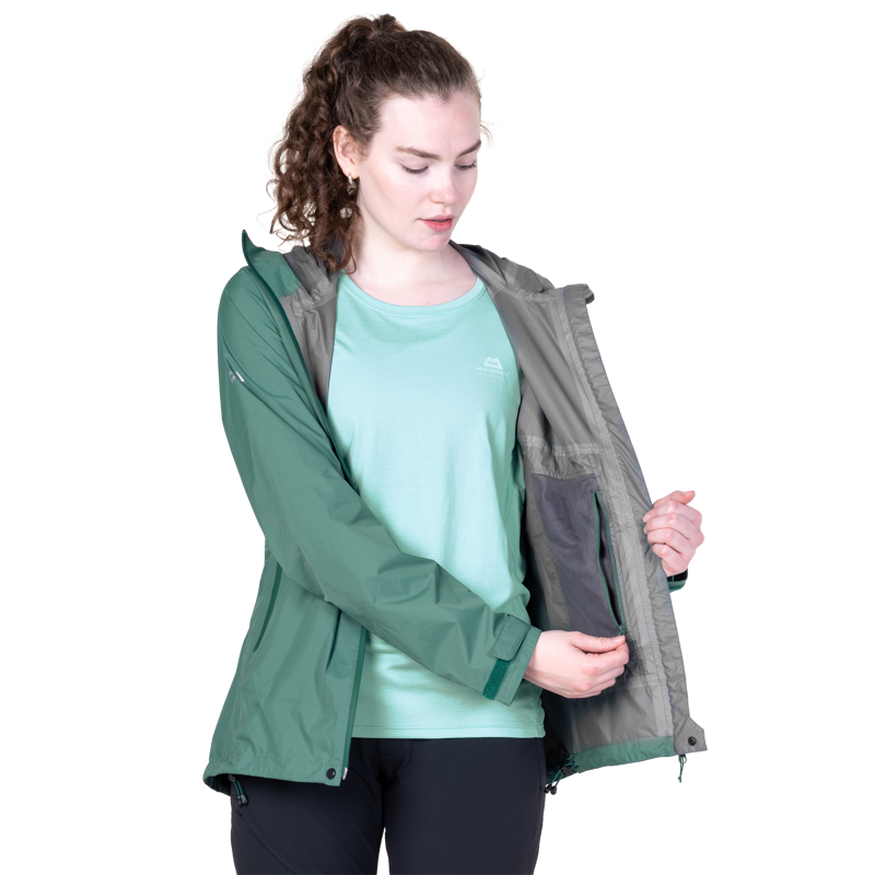 ME Women's Raintower Jacket in Sea Pine-1