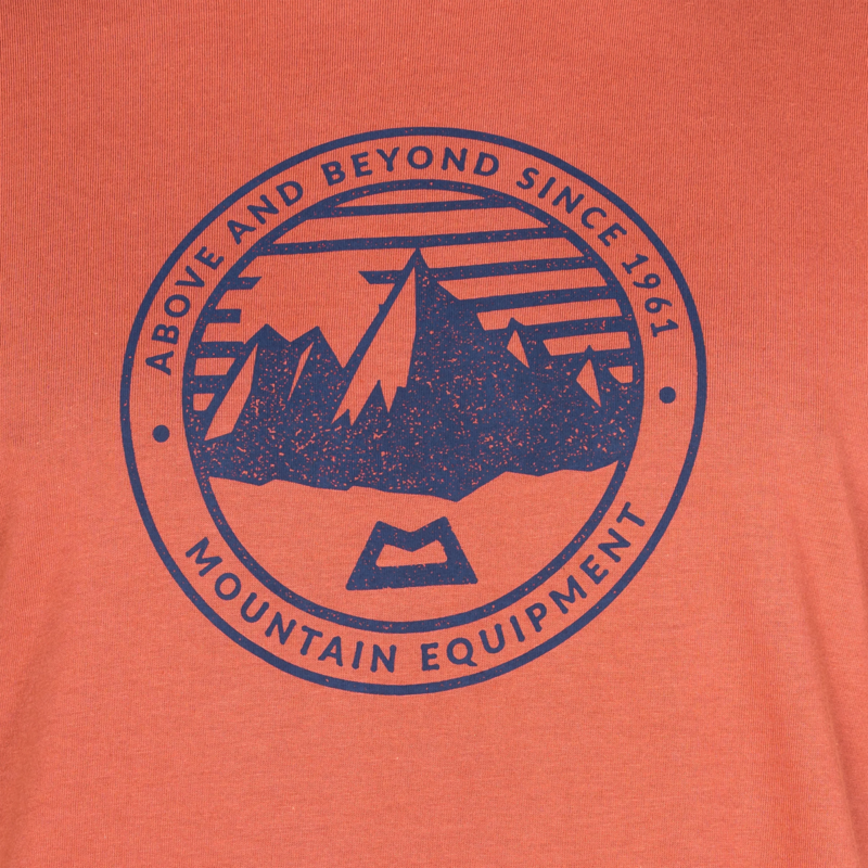 ME Roundel Tee in Etruscan Red-2