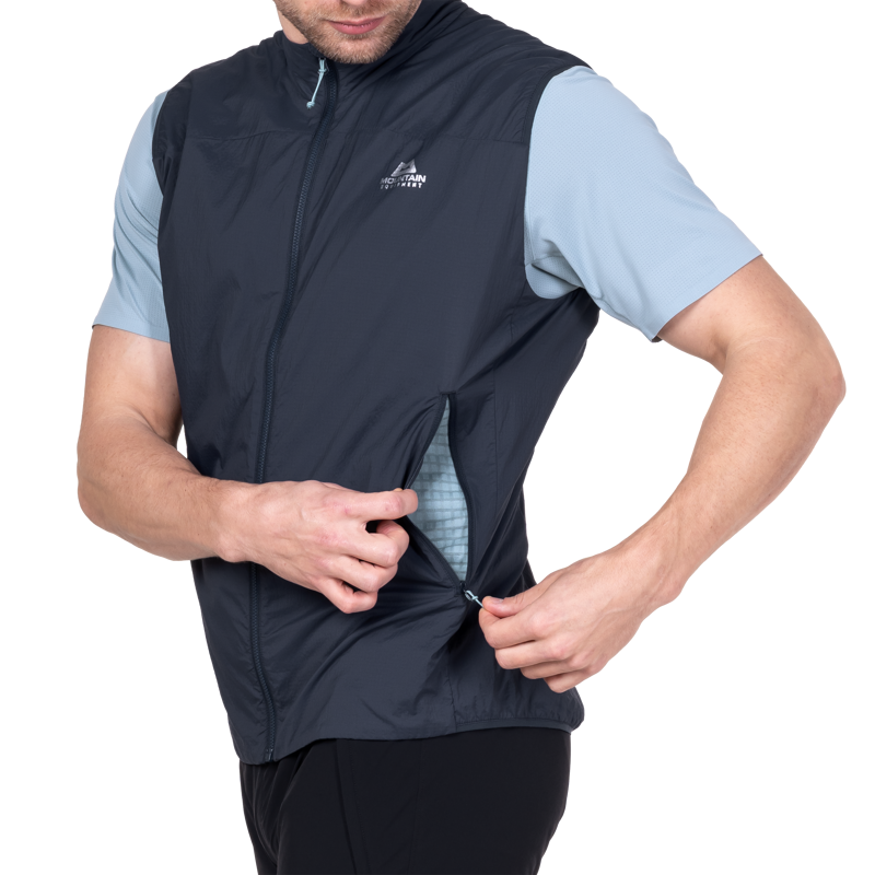 ME Men's Aerotherm Vest in Blue Nights-4