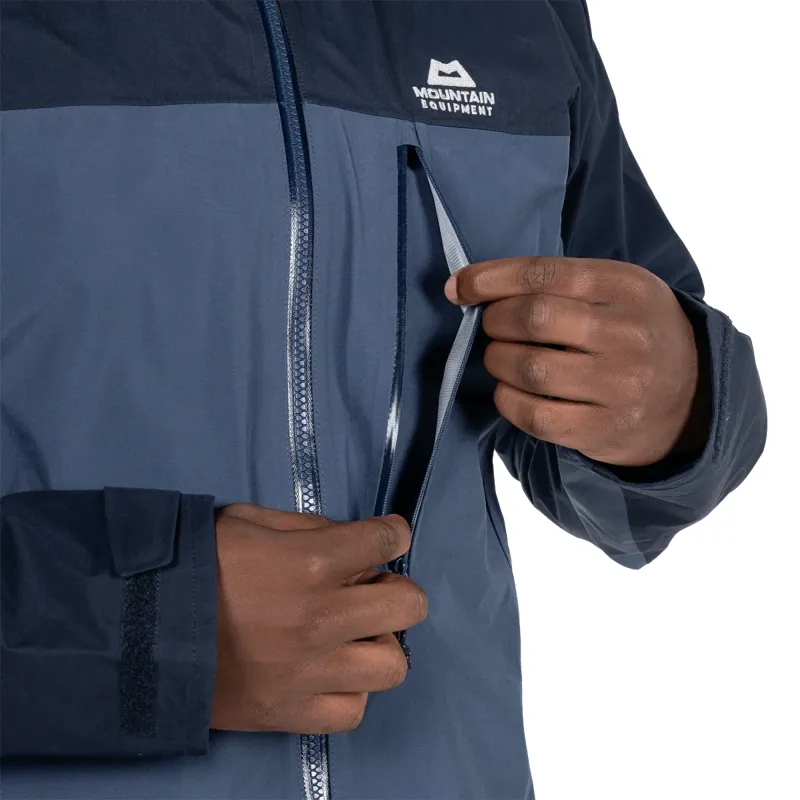 Mountain Equipment Makalu Men's Jacket in Mustard/Cosmos-4